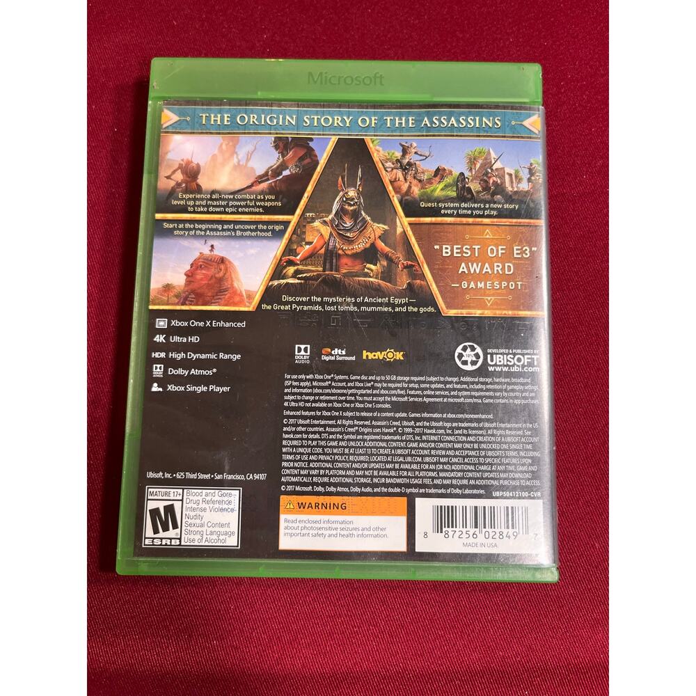 XboxOne Assassins Creed Bundle Vahalla,Origins,Odyssey-Tested Good Cond - Picture 3 of 4
